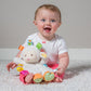Taggies Sherbet Lamb Lovey Toy, 12 Inch (Pack Of 1)