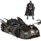 DC Comics  Crusader Batmobile Playset with limited availability 4-inch Batman Figure  3 Super-Villain Paper Figures  Kids Toys for Boys and Girls Ages 4+