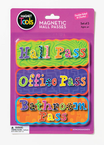 Dowling Magnets Magnetic Hall Pass Set