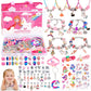 SUZUTOY Bracelet Making Kit for Girls, Unicorns Gifts for Girls, Arts and Crafts for Kids Ages 4 5 6 7 8 9 10 11, Gifts Toys for