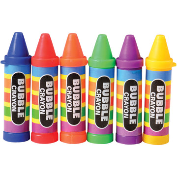 Crayon Bubbles, 24 Count