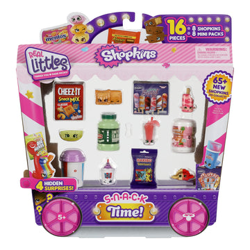 Shopkins Real Littles Collector'S Pack | 8 Plus 8 Real Branded Mini Packs (16 Total Pieces). Style May Vary.