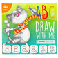 Drawing With Alphabet Learning Letters Tracing Abc Handwriting Toys Set Educational Game Birthday Gift For Preschool Activities Girl Boy 3-6 Years Old Kids