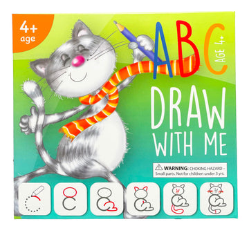 Drawing With Alphabet Learning Letters Tracing Abc Handwriting Toys Set Educational Game Birthday Gift For Preschool Activities Girl Boy 3-6 Years Old Kids