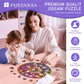Wooden Puzzles For Adults - Mandala Wooden Puzzle, Unique Dreamland Wooden Jigsaw Puzzles For Adults, Wood Puzzles Adult, Perfec