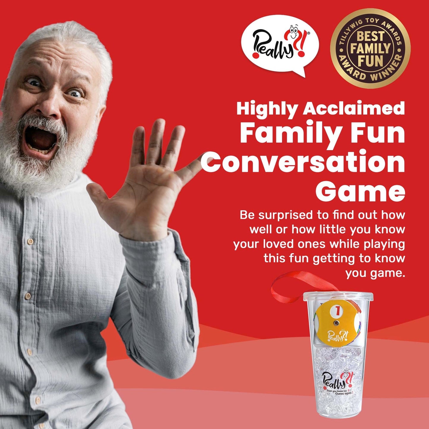 Really Fun Game Night Games, Easter Basket Stuffers, Family Party Game For Boys, Girls, Teens, Adults, Trivia Games, Gifts For Ages 8, 9, 10 And Up