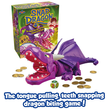 Tomy Snap Dragon Action Board Game For Kids, Family Board Games, Multicolor, 4 Years And Up