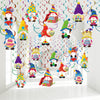 Nezyo 30 Pieces Gnome Birthday Party Decorations Happy Birthday Swirls Decorations Gnomes Hanging Swirls Ceiling Streamers for P