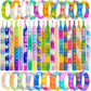 60 Pcs Pop Bracelet Bubble Fidget Sensory Toys For Party Favors, Hand Finger Wristband Bulk For Classroom Prizes, Easter Egg Basket Stuffers Goodie Bag Stuffers Christmas Valentine Gift For Kid