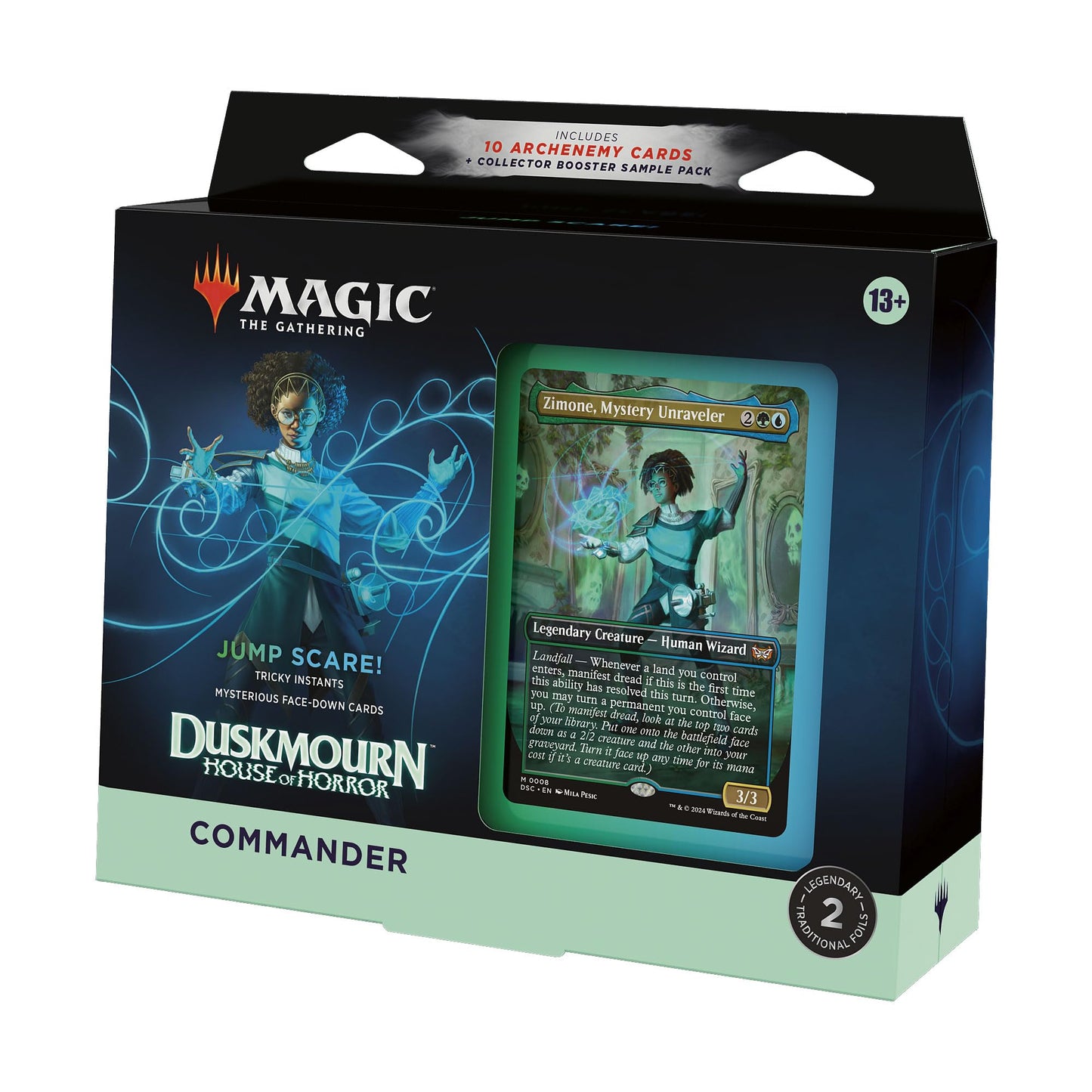 Magic: The Gathering Duskmourn: House Of Horror Commander Deck - Jump Scare!