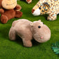 Sumind 12 Pieces Valentine'S Day Mini Stuffed Forest Animals Jungle Animal Plush Toys 4.8 Inch Cute Plush Elephant Lion Giraffe Tiger Plush For Animal Themed Parties Achievement(Sitting, Lying)