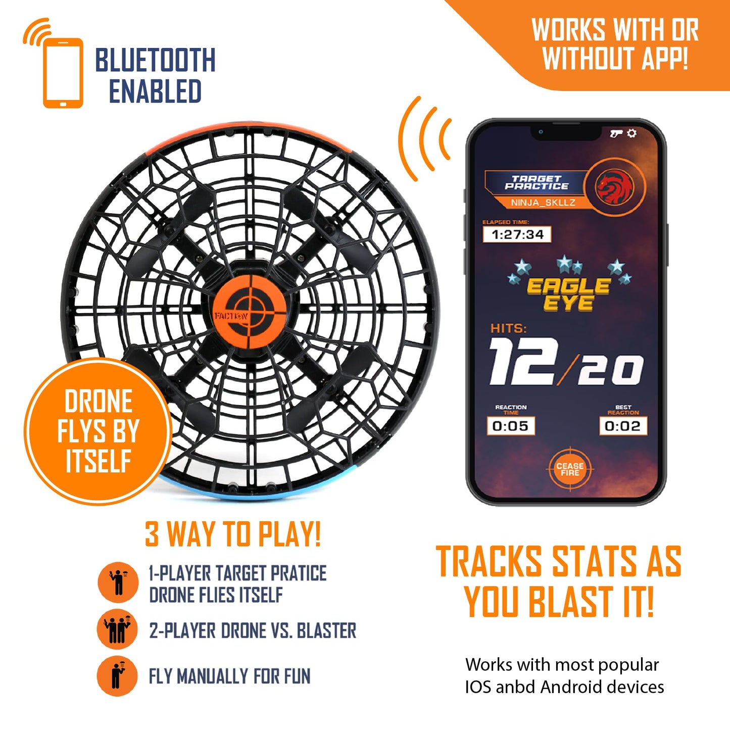 Faction Skyfire Target Drone,Black