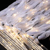 Unittype Wedding Wands Ribbon Streamers with Bells LED Fairy Light up Silk Fairy Wand Glow in The Dark Flashing Lace Stick for W