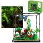 Flowers Insects Collection Building Set Compatible with Lego Sets for Adutls,Ideas Insects Terrarium Building kit,with Butterfly