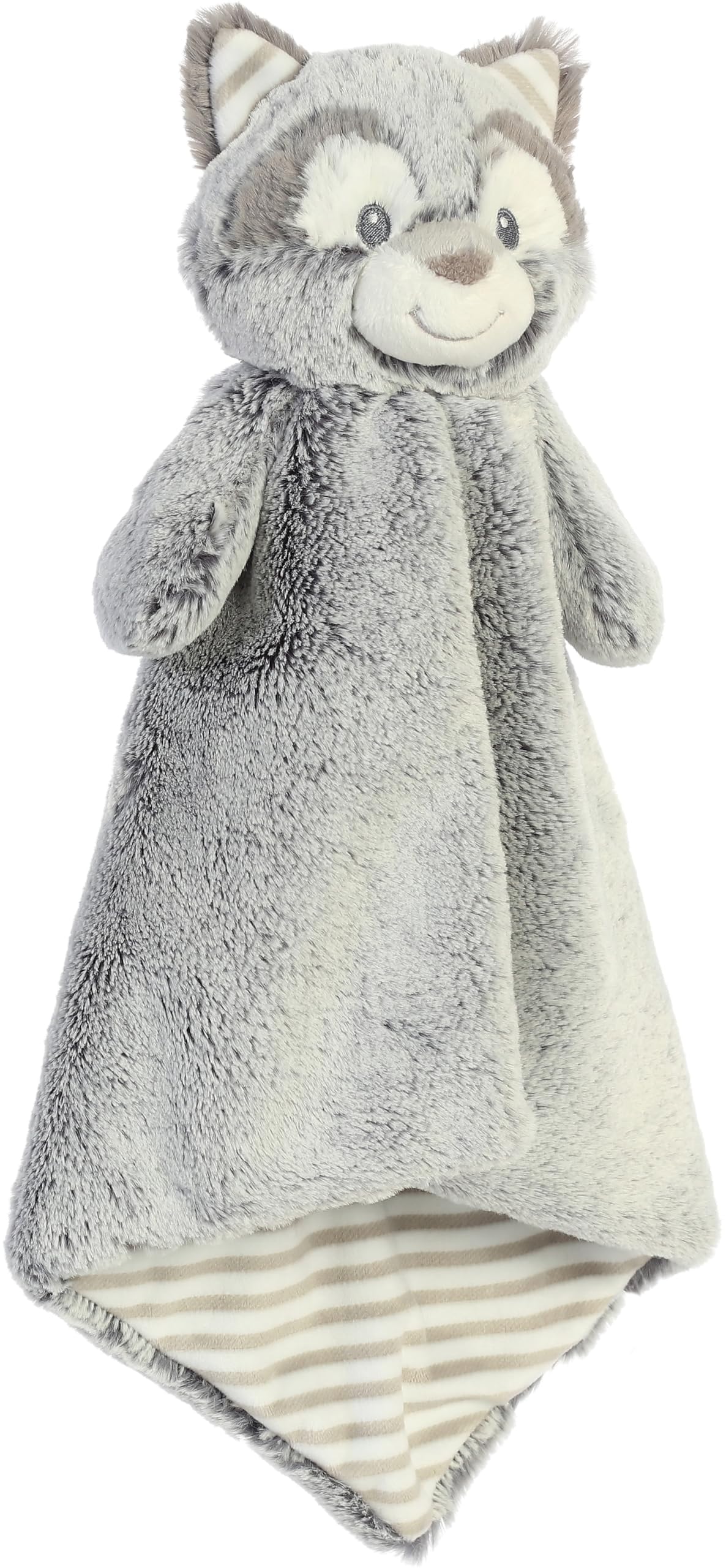 Aurora® Snuggly Cuddlers Luvster™ Rocko™ Baby Stuffed Animal, Gray, 16-Inch, Polyester - Comforting Companion & Sleep Aid