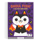 Mudpuppy Ghoul Fish! - A Spooky Ghost Cat Version of Classic Kids Go Fish Card Game with Color Matching and Pattern Recognition