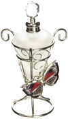 Stealstreet Ss-A-51672 5-Inch Perfume Bottle, Butterfly Burgandy Red