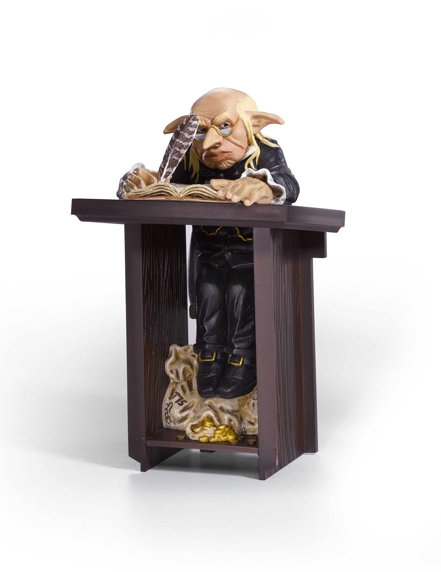 The Noble Collection Harry Potter Gringotts Goblin Figure - 51227, Multicolor, Polyvinyl Chloride