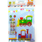 Tiny Mills Train Coloring Book Set with 12 Coloring Books and 48 Crayons Train Birthday Party Favor Bag Filler Rewards Classroom