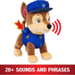 Bilingual Paw Patrol Talking Chase Interactive Plush Including Music, Sounds, and Fun for Kids