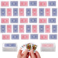 The Dreidel Company Mini Playing Cards Deck, Party Favor, 2.5'' Inches (12-Pack)