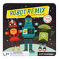 Petit Collage Magnetic Play Set, Robot Remix – Mix & Match Magnetic Game Board, Ideal For Ages 3+ – Includes 2 Magnetic Scenes And Over 25 Magnet Pieces, Ideal Travel Activity For Kids