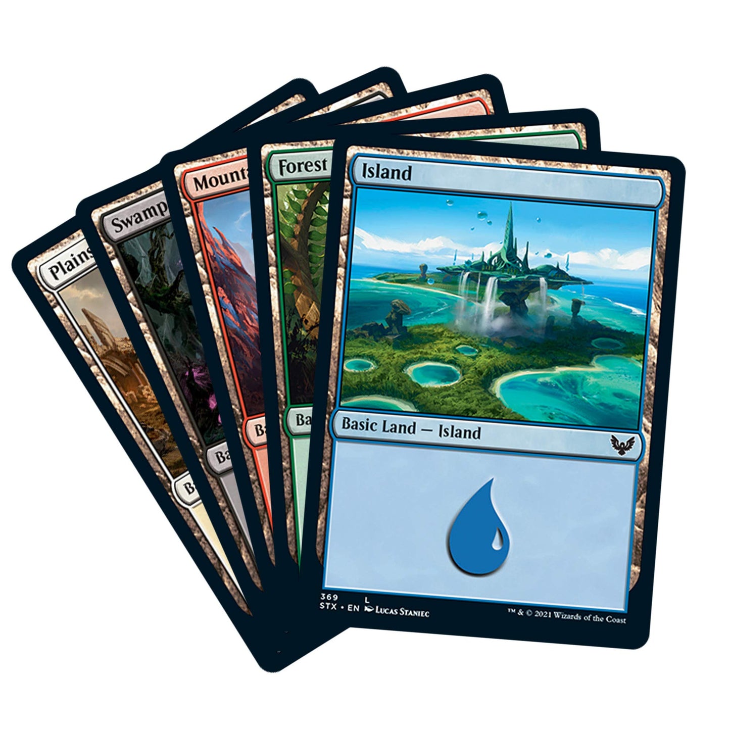 Wizards of the Coast Magic: The Gathering Strixhaven Bundle - 10 Draft Boosters, Brown, Standard Size, Model C84370000