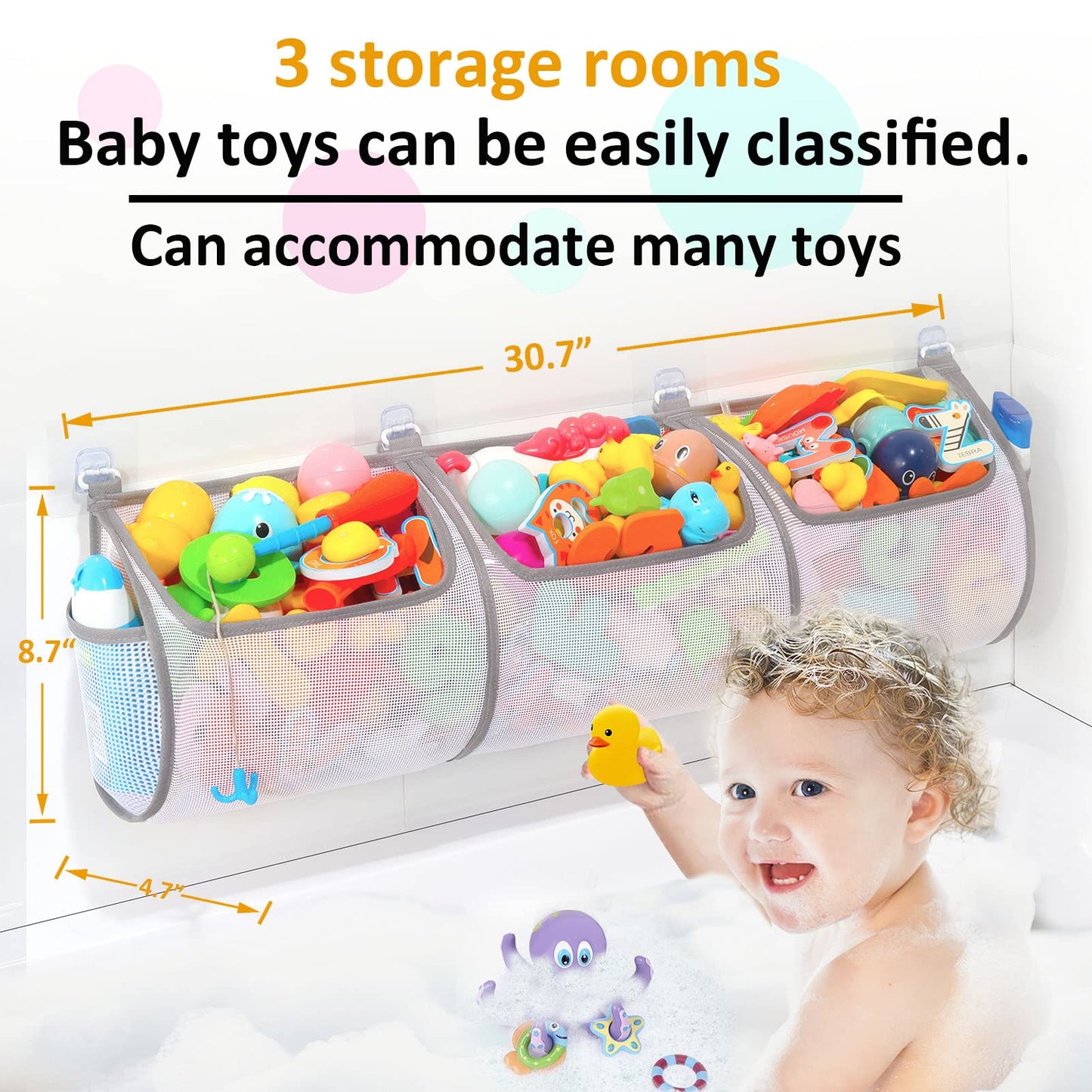 Ligereza Bathtub Toy Holder
