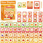 gisgfim 50 Pairs Thanksgiving Memory Matching Game Happy Fall Concentration Memory Games for Kids Educational Ages 3-8 A Fun & F