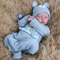 Aori Lifelike Reborn Baby Dolls 18 Inch Realistic Baby Doll Real Life Newborn Boy Doll Coming With Feeding Set & Gift Box