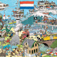 Jan Van Haasteren- 2 X 1000 Traffic Chaos/By Air, Land And Sea