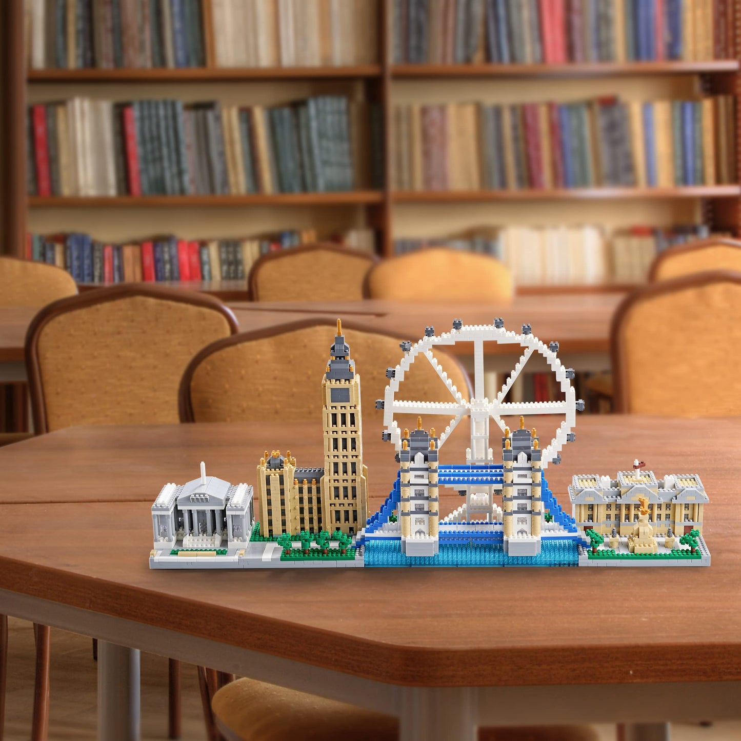 LUKHANG London Skyline Building Set - 3430pcs Medium Model Kit - Fun & Satisfying Micro Mini Blocks for Ages 14+