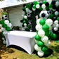 Soccer Party Balloons Set, 32 Inch Champion Trophy Mylar Foil Balloon And 6Pcs Football Helium Foil Balloons, World Cup Decor Fo