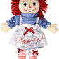 Aurora Bundle of 2 Classic 16 Raggedy Ann & Andy Dolls - Multi-color Soft Plush Toys for Kids