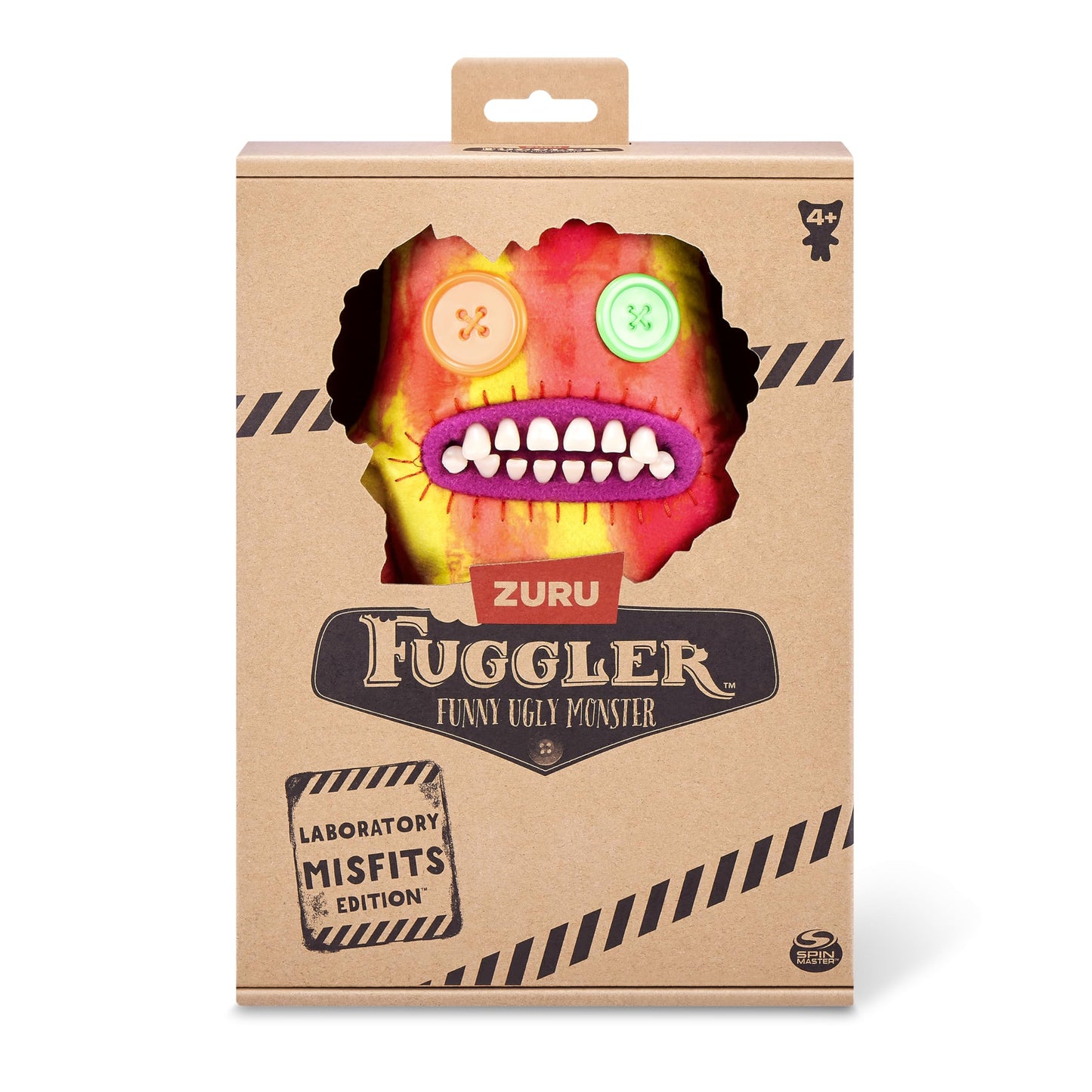 Fuggler Laboratory Misfits by ZURU Funny Ugly Monster, Plush, Collectible, Silly, Toy (Sasquoosh)