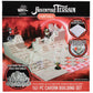 Monster Adventure Terrain- 141Pc Paintable Cavern Set W Baseplate- Fully Modular & Stackable 3-D Tabletop World Builder Compatib