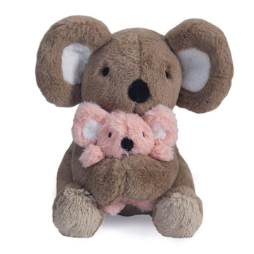 Lambs & Ivy Calypso Plush Koalas Stuffed Animal - 11 Inch, Fuzzy Brown Polyester, Model 694043K