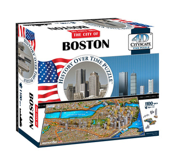 4D Cityscape Chicago Skyline Puzzle