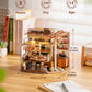 Robotime Diy Miniature House Kit, Tiny House Building Kits,Mini Wooden Furniture Kit For Adults, Dollhouse For Birthday Christma