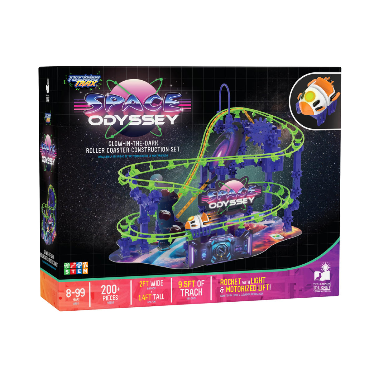 The Learning Journey  Techno Trax Space Odyssey  300+ pc Set