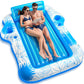 Inflatable mature-themed Tanning Pool Lounger Float -85 x 71 JIANYHW XX-Large Sunbathing Water Lounge Floaties  Suntan Tub Pool Floaty Raft Ice Bath Tub Tanning Bed  Blow Up Lake Pool Raft Floating Pad