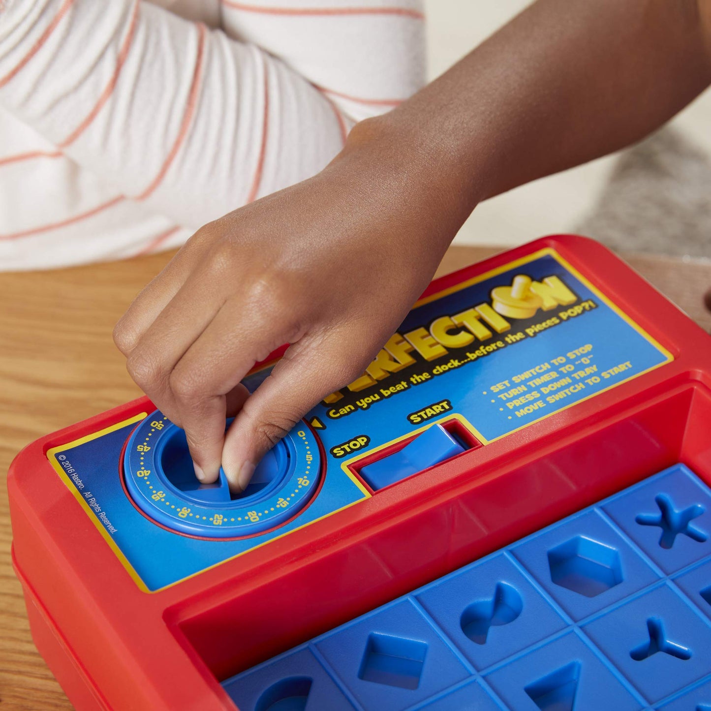Hasbro Gaming Perfection Game for Kids, Multicolor, Plastic, Ages 5+, Model C0432, Fun Board Game for 1 or More Players