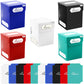Quiver Time 100+ Standard Deck Blocks With 2 Dividers/Card Deck Box - Set Of 5 Mtg Deck Box - Compatible With Magic Commander, Yugioh & Other Tcg Cards - (White, Black, Blue, Red & Green)