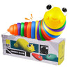 Ailimy Fidget Slug 3D Printed Articulated Caterpillar Slug Fidget Toy Articulating Stimulation Toy Stress Relief Sound Sensory Toy Sensory Slug