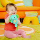 Bright Starts Tug Tunes Toy - On-The-Go Stroller & Carrier, Elephant, Medium, Plastic, Model 13087, Unisex, Newborn+