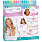 Make It Real: Butterfly Jewelry Set  Create 7 Pieces of Jewelry, 281 Pieces, includes Play Tray, DIY AllinOne Kit, Tweens & G