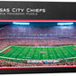 Masterpieces 1000 Piece Sports Jigsaw Puzzle - Nfl Kansas City Chiefs Center View Panoramic - 13''X39''
