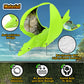 3 Pack Dinosaur Airplane Launcher Toys For Kids, Foam Airplanes For Kids Boys Toys With Stickers, Outdoor Flying Toys Birthday Gifts For 4 5 6 7 8 9 10 12 Year Old Boys Girls.