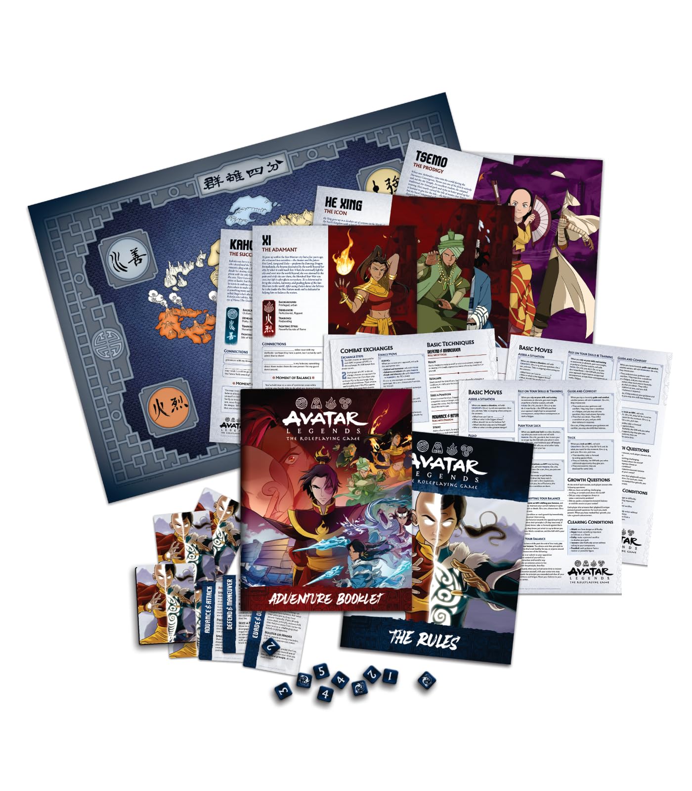 Magpie Games Avatar Legends RPG Starter Set - Medium Multicolor Plastic - Model 226888