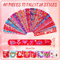 LUYI 108 Pcs Valentines Day Slap Bracelets Wristbands Valentines Day Party Supplies Toys School Class Classroom Game Prizes Good